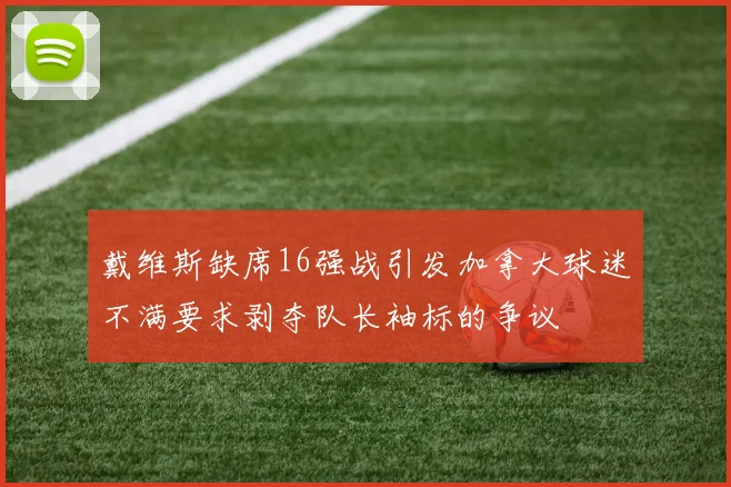 戴维斯缺席16强战引发加拿大球迷不满要求剥夺队长袖标的争议